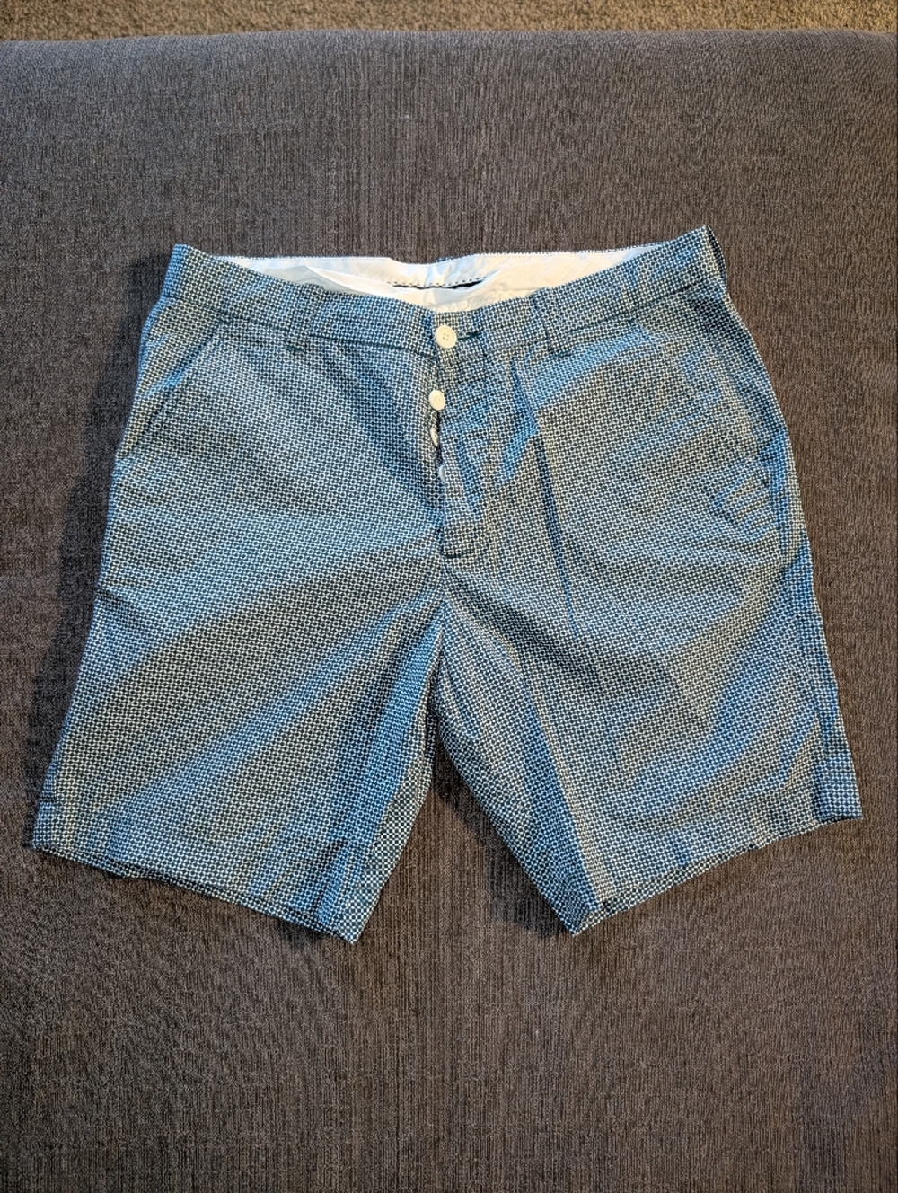 Teal Golf Shorts